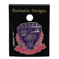 Sigma Lambda Gamma Shield Pin