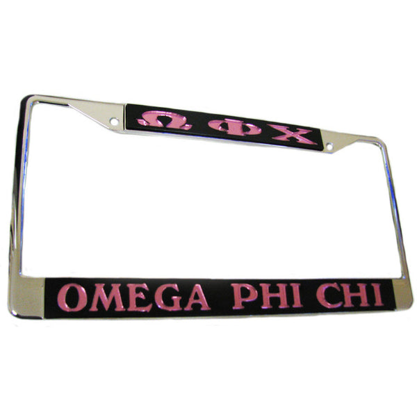 Omega Phi Chi License Frame