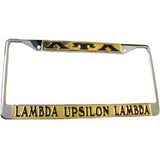 Lambda Upsilon Lambda Car License Frame