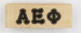 Alpha Epsilon Phi Rubber Stamp
