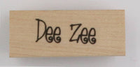 Delta Zeta Rubber Stamp