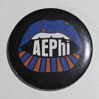 Alpha Epsilon Phi Lip Printed Button