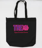 Sigma Lambda Gamma Word Tote Bag with Rose