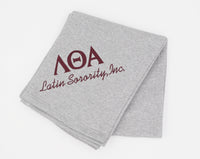 Lambda Theta Alpha Core Fleece Sweatshirt Blanket