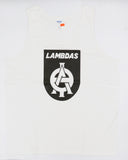Lambda Theta Phi Large Old Logo Screen Print Tank- Discontinued