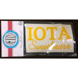 Iota Sweetheart Decals - Discontinued