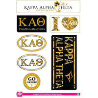 Kappa Alpha Theta Lifestyle Sticker Sheet