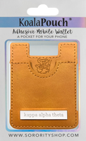 Kappa Alpha Theta Leather Style Koala Pouch