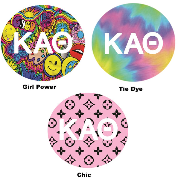 Kappa Alpha Theta Printed Button Collection