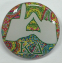 Kappa Delta 1" Printed Button