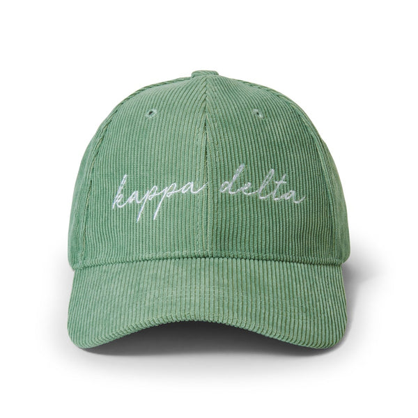 Kappa Delta Embroidered Corduroy Hat