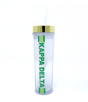 Kappa Delta Striped Water Bottle