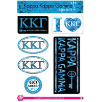 Kappa Kappa Gamma Lifestyle Sticker Sheet