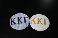 Kappa Kappa Gamma Game Day Embroidered Button