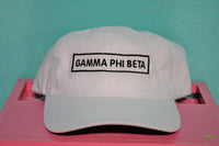 Gamma Phi Beta Rectangle Hat