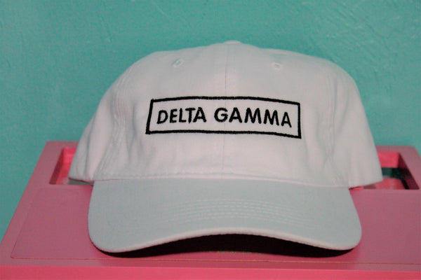 Delta Gamma Rectangle Hat