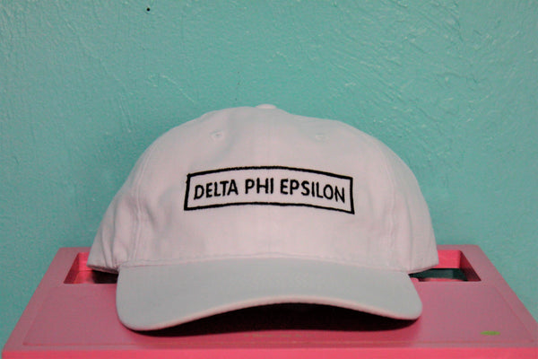 Delta Phi Epsilon Rectangle Hat