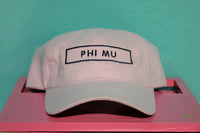 Phi Mu Rectangle Hat
