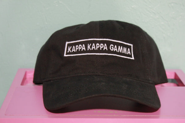 Kappa Kappa Gamma Rectangle Hat