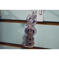 Zeta Phi Beta Greek Letter Acrylic Keychain