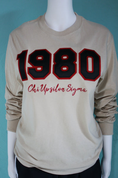 Chi Upsilon Sigma 1980 Long Sleeve