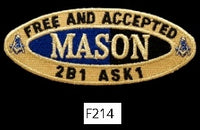 Mason Oval Patch