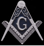 Die-Cut Car Badge (Masonic)