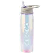 Chi Omega Iridescent Water Bottle