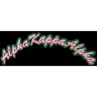 Alpha Kappa Alpha Large Tackle Twill Rocker Patch