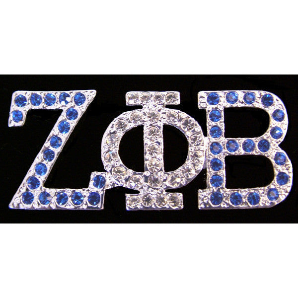 Zeta Phi Beta Austrian Crystal Pin 5