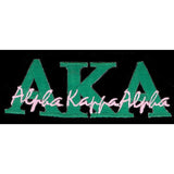 Alpha Kappa Alpha Signature Patch