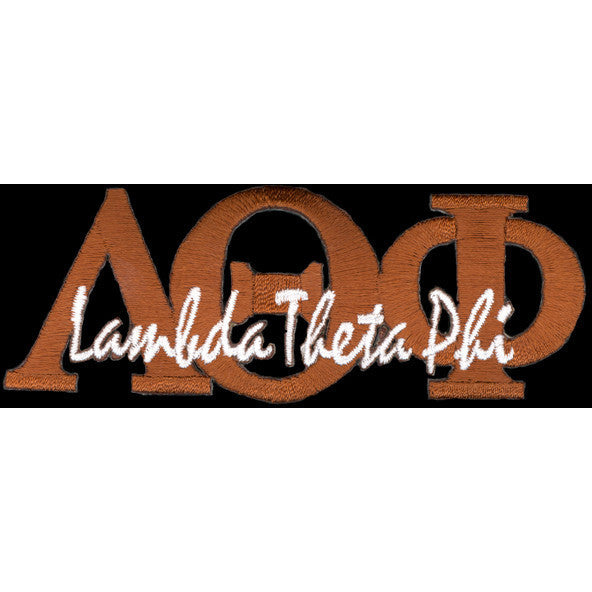 Lambda Theta Phi Signature Patch