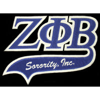 Zeta Phi Beta Tackle Twill Tail Patch