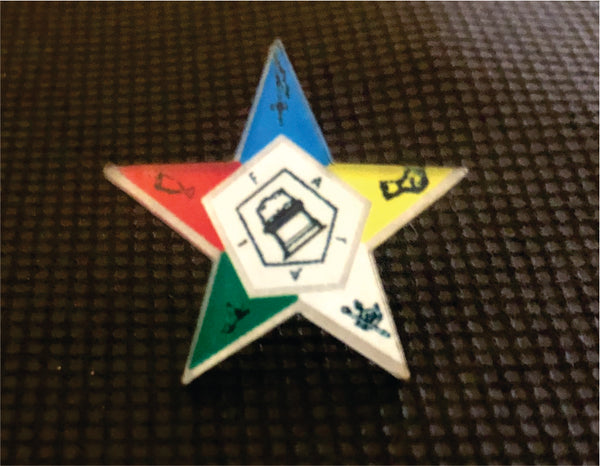 Order of the Eastern Star "Star" Pin