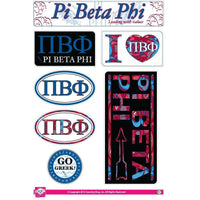 Pi Beta Phi Lifestyle Sticker Sheet