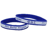 Phi Beta Sigma Silicone Bracelet