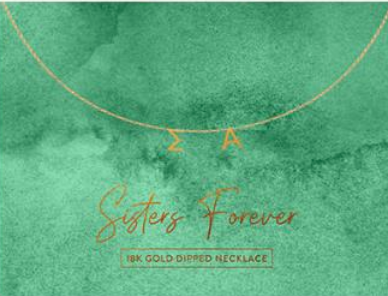 Sigma Alpha Name Necklace