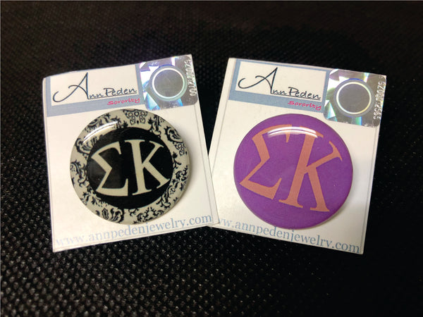 Sigma Kappa 1" Printed Button