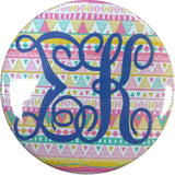 Sigma Kappa Tribal Printed Button