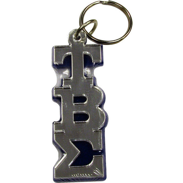 Tau Beta Sigma Block Letter Acrylic Keychain – Greek Divine and More