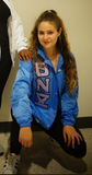 Theta Nu Xi Crossing Jacket with Butterfly Xi