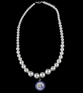 Zeta Phi Beta Pearl Necklace