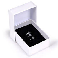 Zeta Phi Beta Stacked Rings