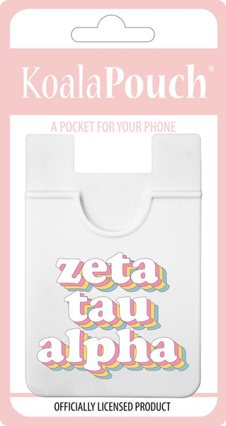 Zeta Tau Alpha Retro Koala Pouch