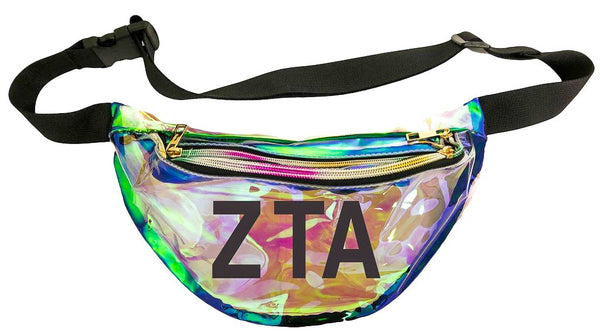 Zeta Tau Alpha Holographic Fanny Pack