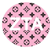 Zeta Tau Alpha Printed Button Collection