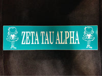Zeta Tau Alpha Discontinued Bumper Sticker - Discontinued
