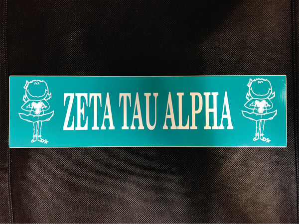 Zeta Tau Alpha Discontinued Bumper Sticker - Discontinued