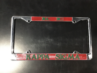Kappa Sigma License Frame