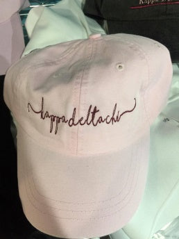 Kappa Delta Chi Script Hat